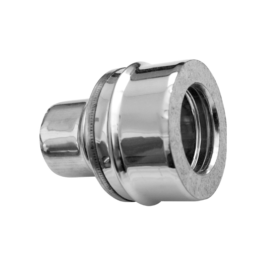 Adaptador Simple-Doble pared Simple Pared Inox A-304