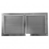 Rejillas de aluminio planas