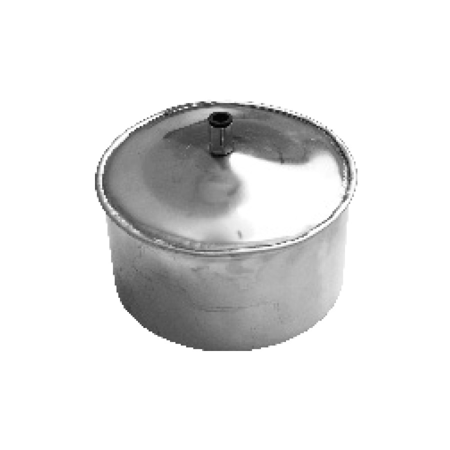 Tapa con Desagüe Simple Pared Inox A-304 MATE