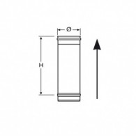 Module droit 500 mm