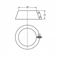 Collier clignotant